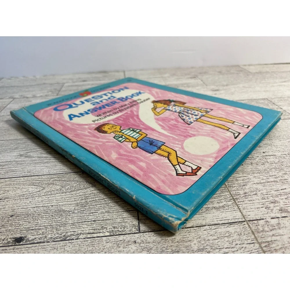 Question and Answer Book‎ by Mary Elting 1981 Wonder Books Easy Reader Hardcover